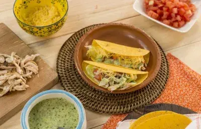 Con esta receta de pollo, prepara deliciosos tacos Con esta receta de pollo, prepara deliciosos tacos