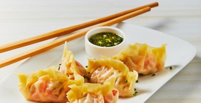 Dumplings de atún