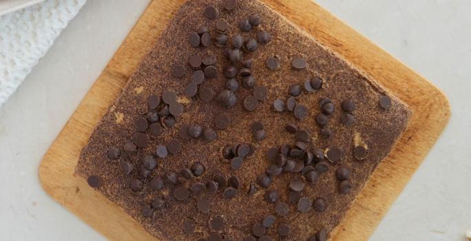 Torta de café y galletitas