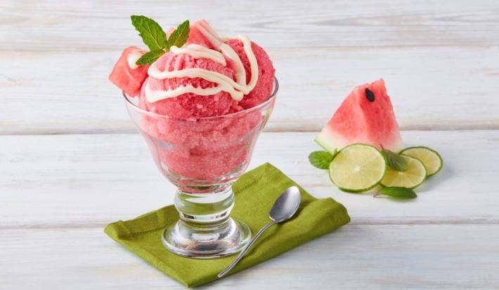 Helado de sandía